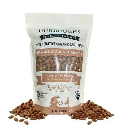 Burroughs Family Farms Raw Almonds