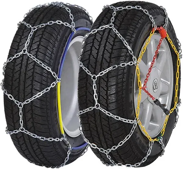 Snow Chains Car Anti Slip Tire Chain Buckle Anti-Skid ICE Traction SUV Truck 2PC