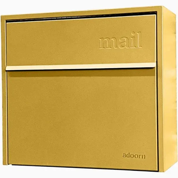 Adoorn Wall Mount Mailbox Antitheft Locking Mailbox Weatherproof Mailbo