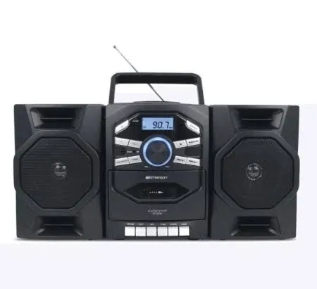 Emerson Portable CD & Cassette Stereo Boombox