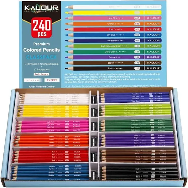 KALOUR Premium Colored Pencils