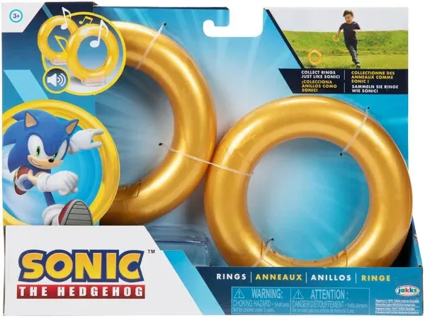 Sonic The Hedgehog Jakks Pacific Sound Rings