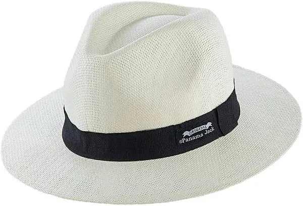 Original Panama Jack Matte Toyo Straw Safari Sun Hat