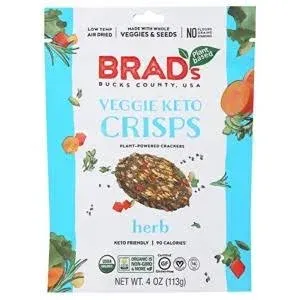 Brad's Plant Based Organic Herb Veggie Keto Crisps