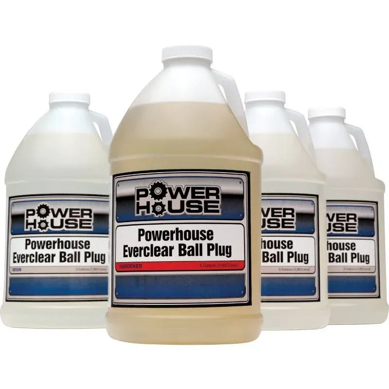 Powerhouse Everclear Bowling Ball Plug 2 Gallon Kit for bowling | CheapBowlingBalls.com