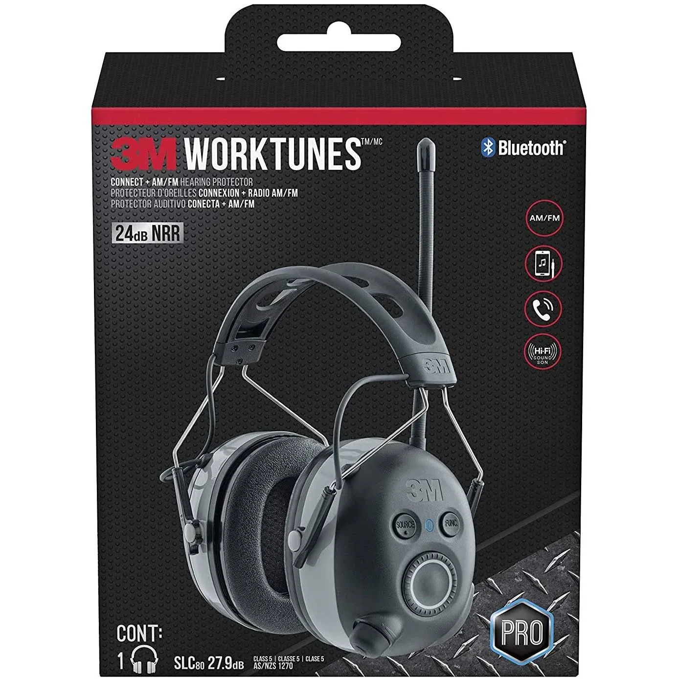 3M Worktunes Hearing Protector