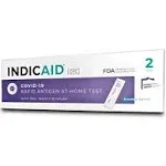 COVID-19 Rapid Antigen Test, 1 Pack, 2 Tests Total, 4 Easy Steps & Results in 20 Minutes - Covid OTC Nasal Swab Test - HSA/FSA Reimbursement Eligible