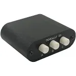 New D3 3(1)-in-1(3)-Out 3.5mm Stereo Audio Switch Source Input Signal switcher selector Splitter Box Mini