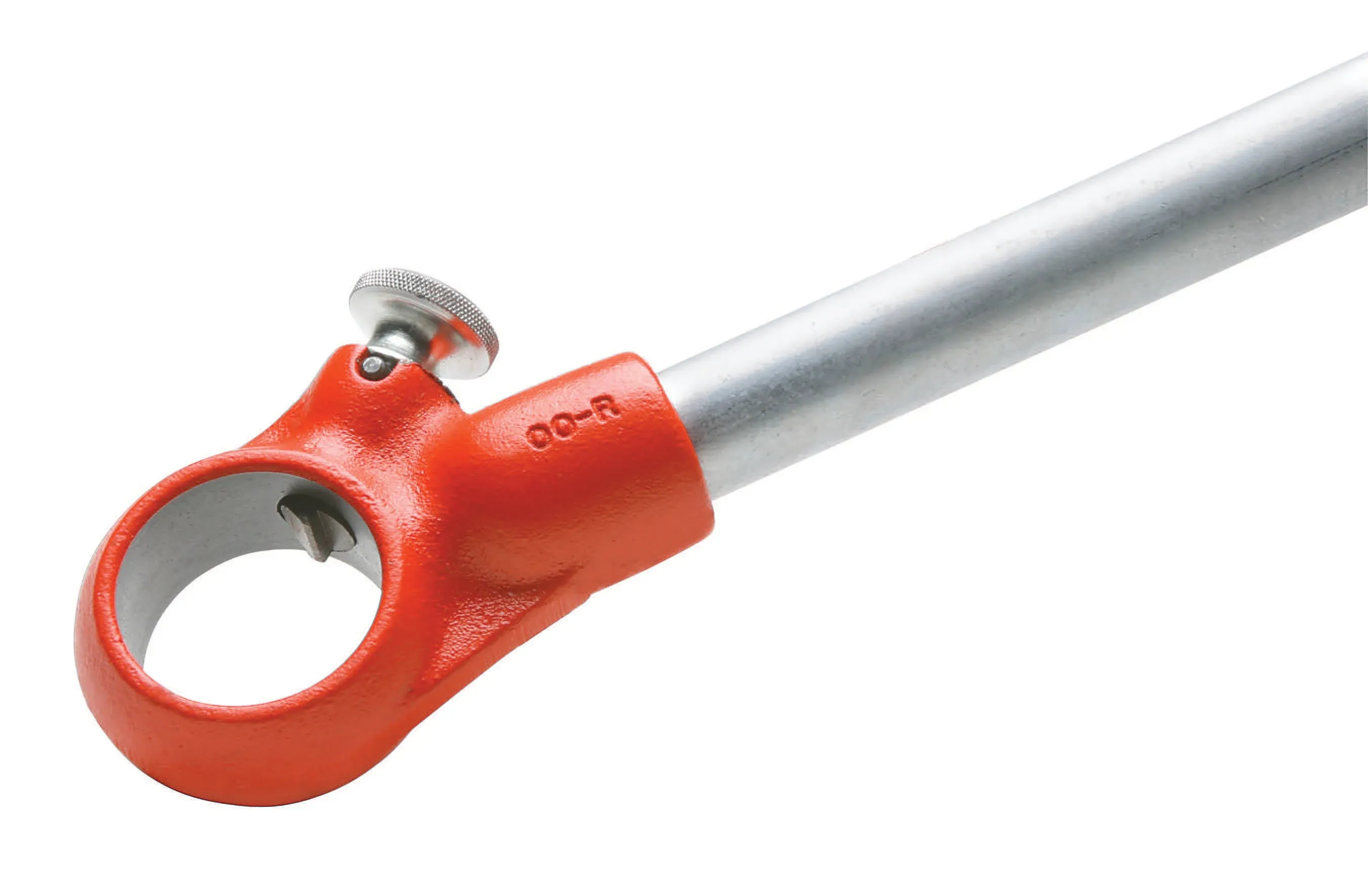 RIDGID 36345 00-R Exposed Ratchet Threader Set, Ratcheting Pipe Threading Set of 1/2-Inch to 1-Inch NPT Pipe Threading Dies and Manual Ratcheting Pipe Threader,Red/Black,Small