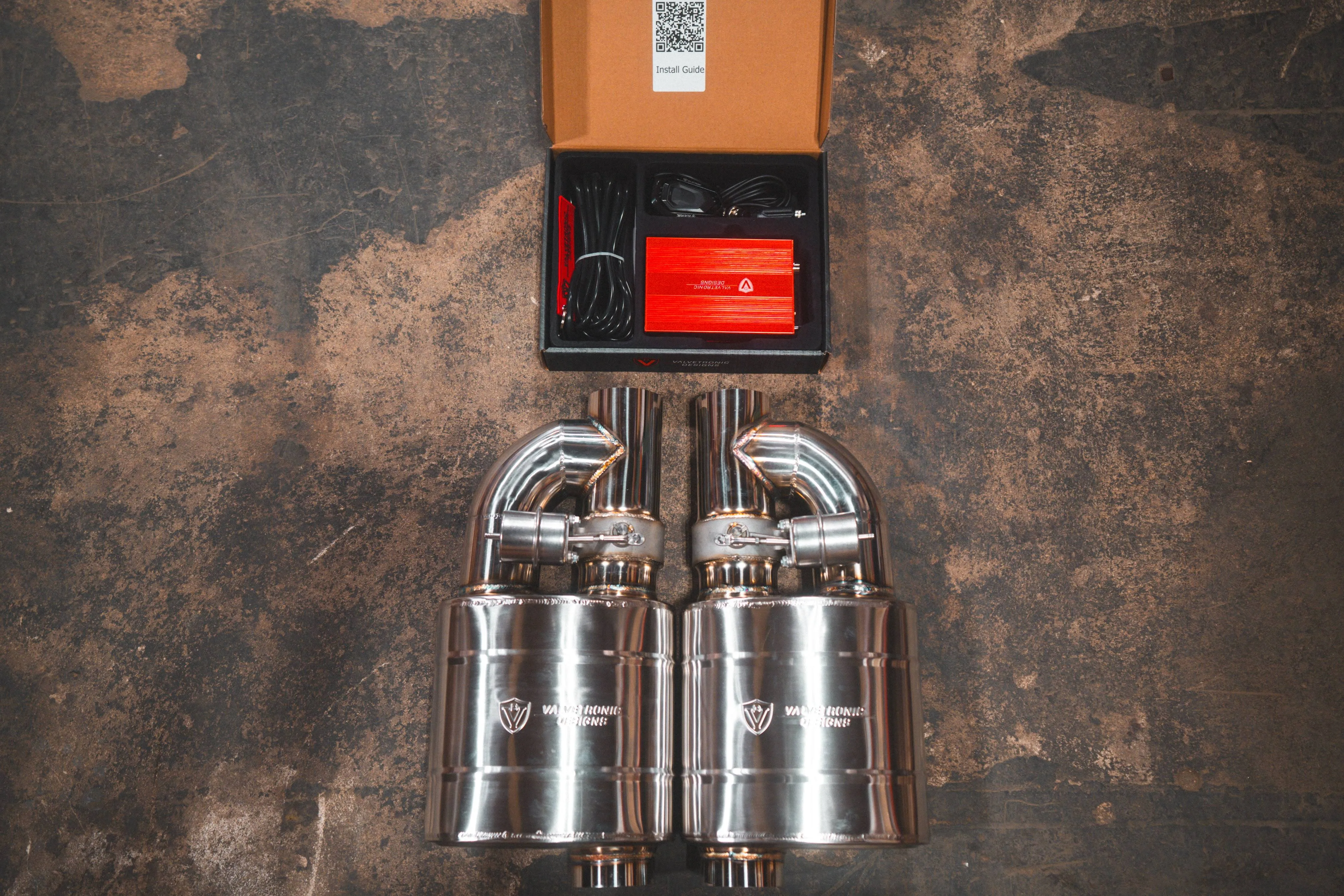 Valvetronic Single Valved Muffler Kit