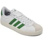 Adidas Women's VL Court 3.0 Low Sneakers in White/Green - Size 7