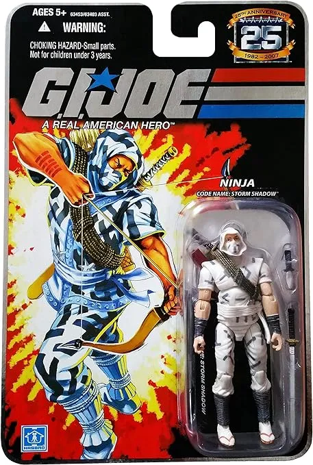 G.I. Joe 25th Anniversary: Storm Shadow (Cobra Ninja) 3.75 Inch Action Figure