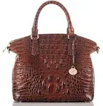 Brahmin Duxbury Satchel - Pecan/Gold