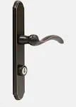 Larson Certified Storm Door Revere Mortise Handle Set (Aged Bronze)