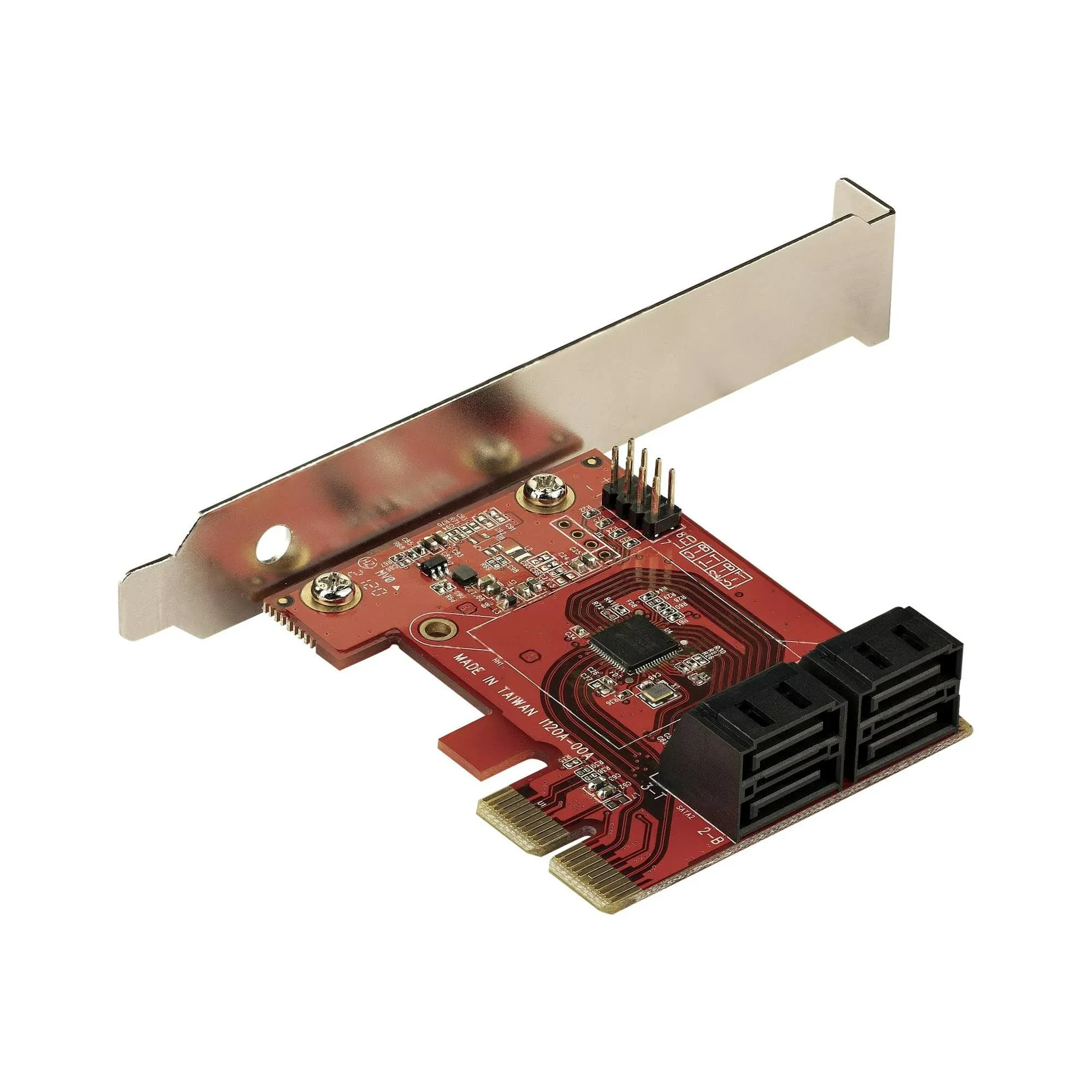 StarTech.com SATA Pcie Card - 4 Port (6Gbps) Pcie SATA Expansion Card