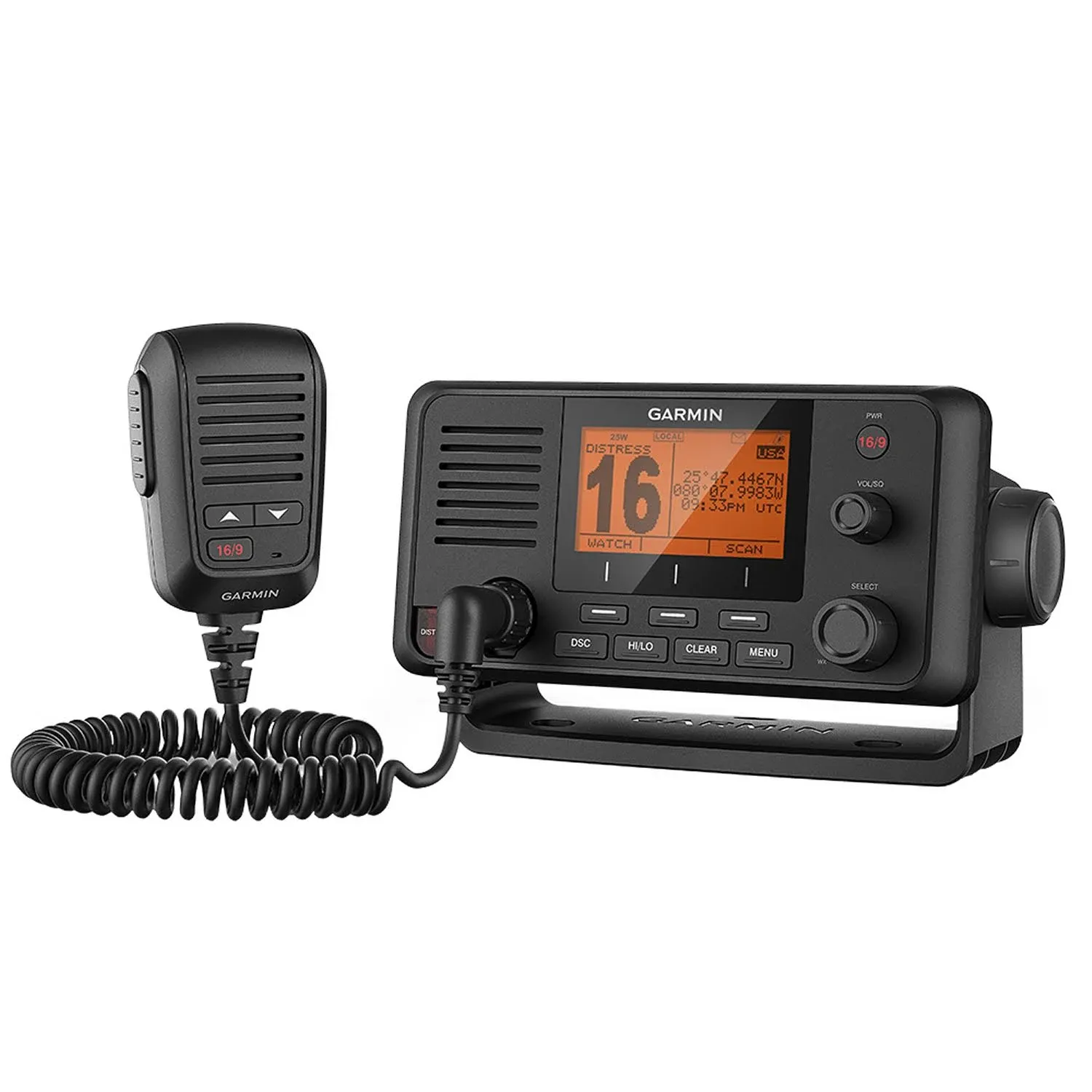 Garmin Vhf 215 GPS Hailer Opt. Remote