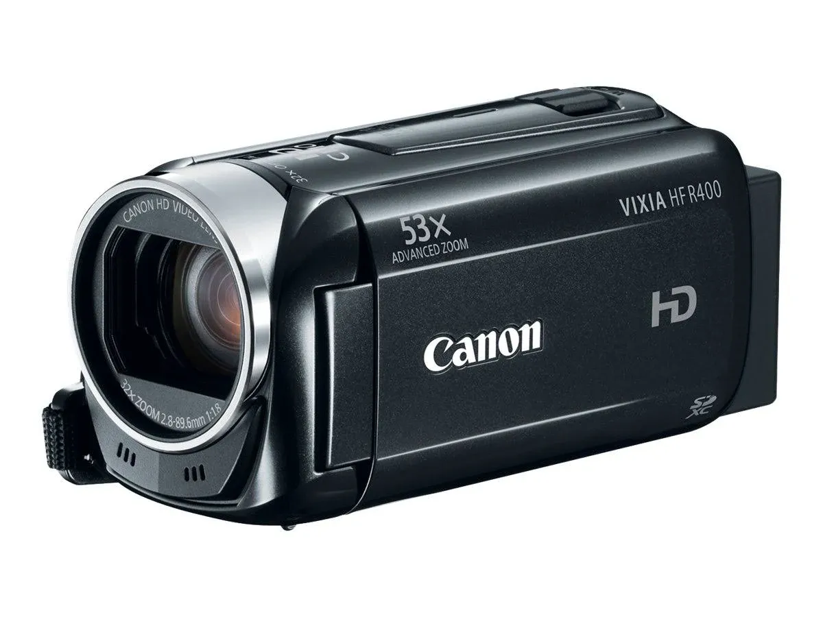 Canon VIXIA HF R400 HD Camcorder - BLACK - 013803211863 - 8155B004