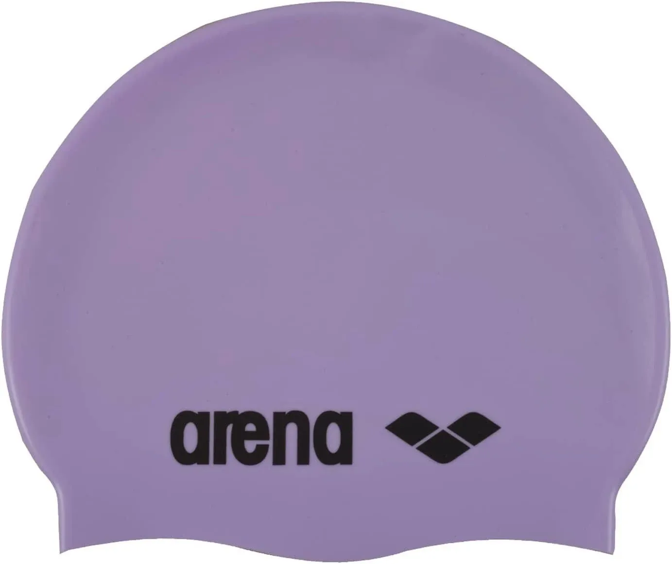 Arena Classic Silicone Swim Cap, Acid Lime / Black