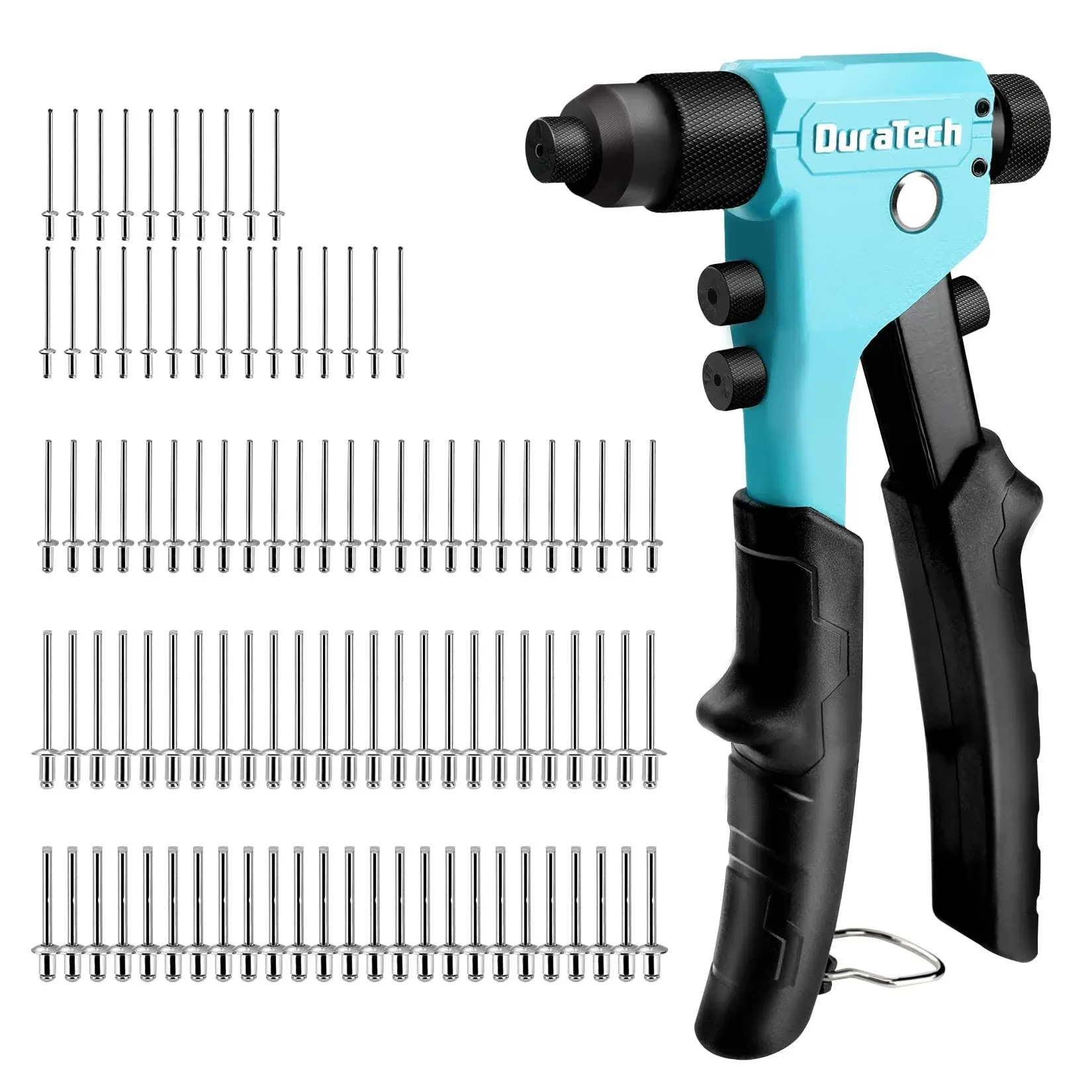 DuraTech 4-in-1 Rivet Gun Pop Rivet Tool Kit