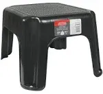 Rubbermaid Small Step Stool, Black