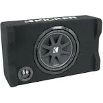 Kicker 48CDF104 Comp 10" Subwoofer in Down Firing Enclosure 4-Ohm