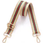 S-Jacorry Purse Strap Replacement Crossbody Wide Shoulder Strap Adjustable Canvas Straps Handbag Strap Replacement Belts