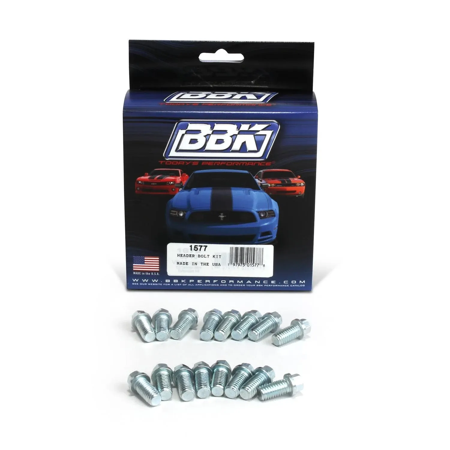 BBK PERFORMANCE Bolt Kit Exhaust Headers SBF 1577