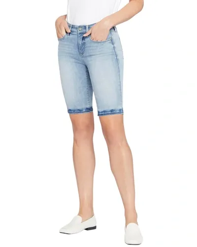 Briella Denim Bermuda Shorts In Blue