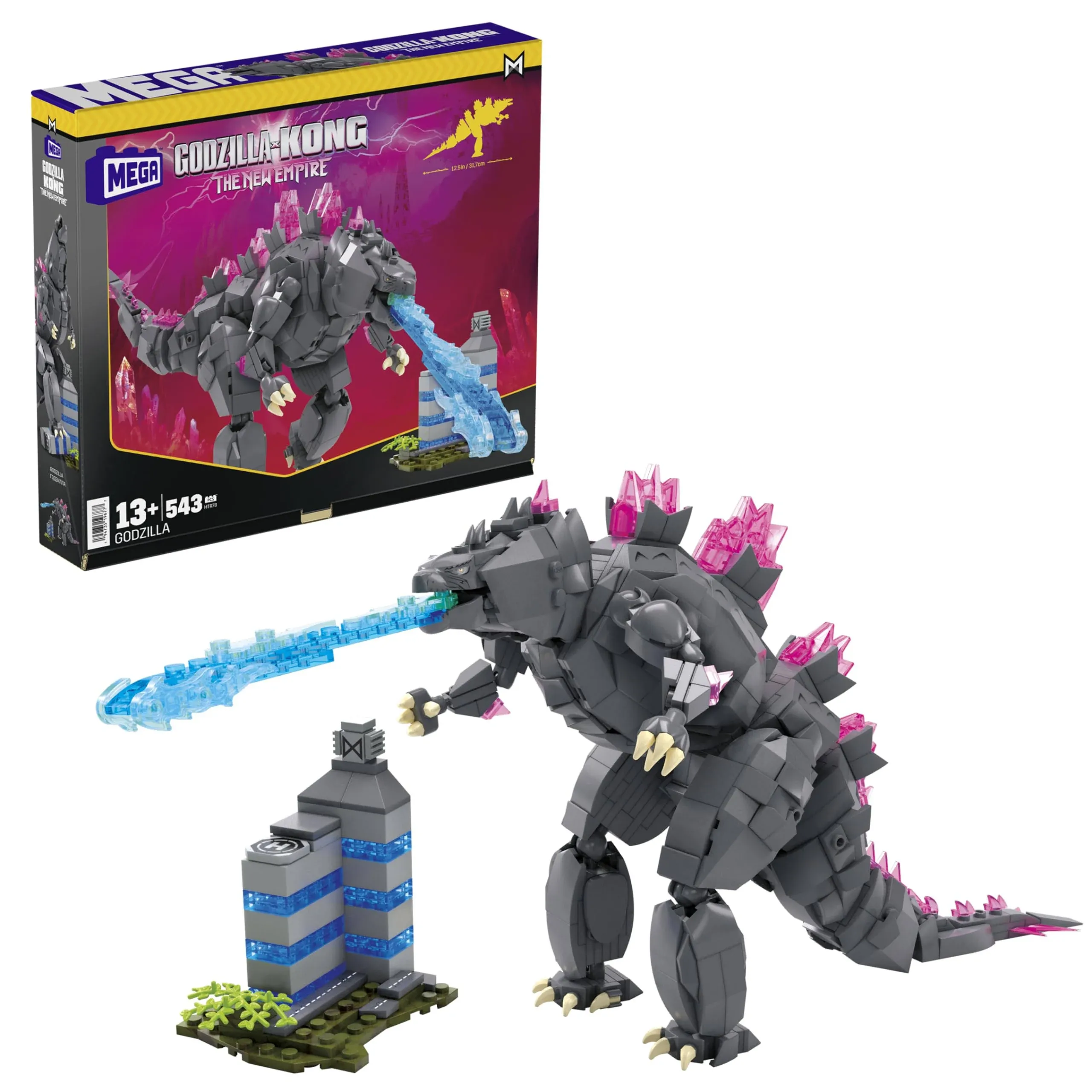 Godzilla x Kong: The New Empire Mega Construx Godzilla