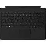 Microsoft - Surface Pro Type Cover with Fingerprint ID - Black