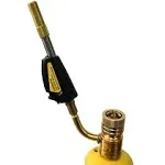 QWORK Torch Tips, Torch Swirl, Compatible with MAP-Pro/LP Gas, Self Lighting, Gas Self Ignition Torch Regulator Brazing Soldering Welding Plumbing Gun