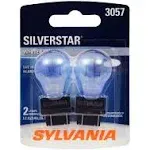 Sylvania Silverstar 3057 26.9/6.7W Two Bulbs Rear Turn Signal Replacement Fit