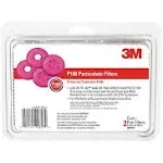 3M - 2097 P100 Particulate Filter For 5000, 6000, 6500, 7000 And FF-4 Pink