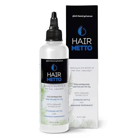 Hairmetto Hair Serum for Hair Loss and Hair Regrowth Saw Palmetto Stinging Nettle Hair Growth Serum  Hair Regrowth Treatment for Women and Men  Alopecia Hair Loss Treatment  Bald Spot