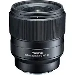 New Tokina FiRIN 20mm f2 FE AF Lens - Sony E Mount Full-frame Format