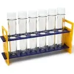 Steve Spangler Science Large Plastic Test Tubes with Rack