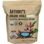 Anthony's Organic Whole Cloves