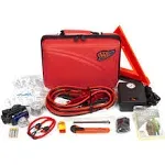 68 emergency vehicle tyre inflators, warning signs and first aid kits, etc.