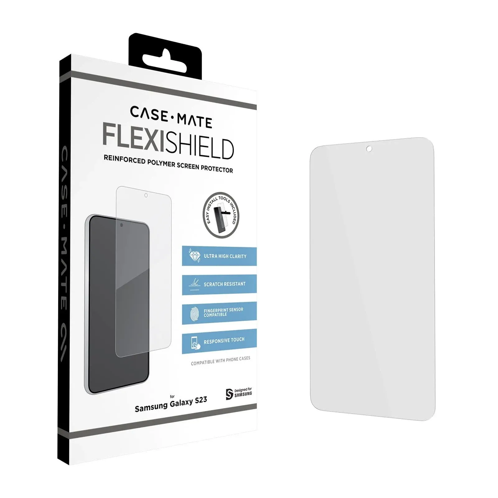 Case-Mate Samsung Galaxy S23 FlexiShield Screen Protector