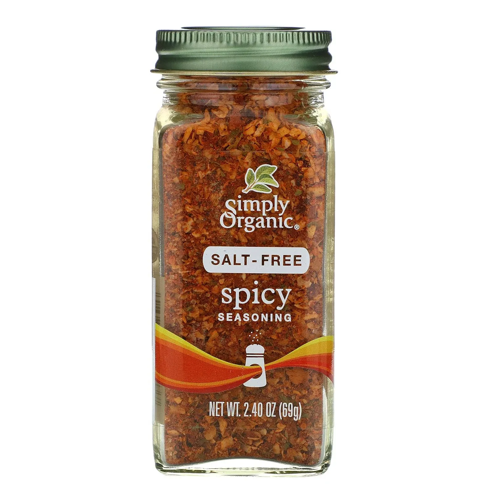 Simply Organic Salt-Free Spicy Seasoning - 2.4 oz