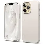 Everlab Shockproof Case Silicone Soft Cover For iPhone 13 Pro (Anqitue White)