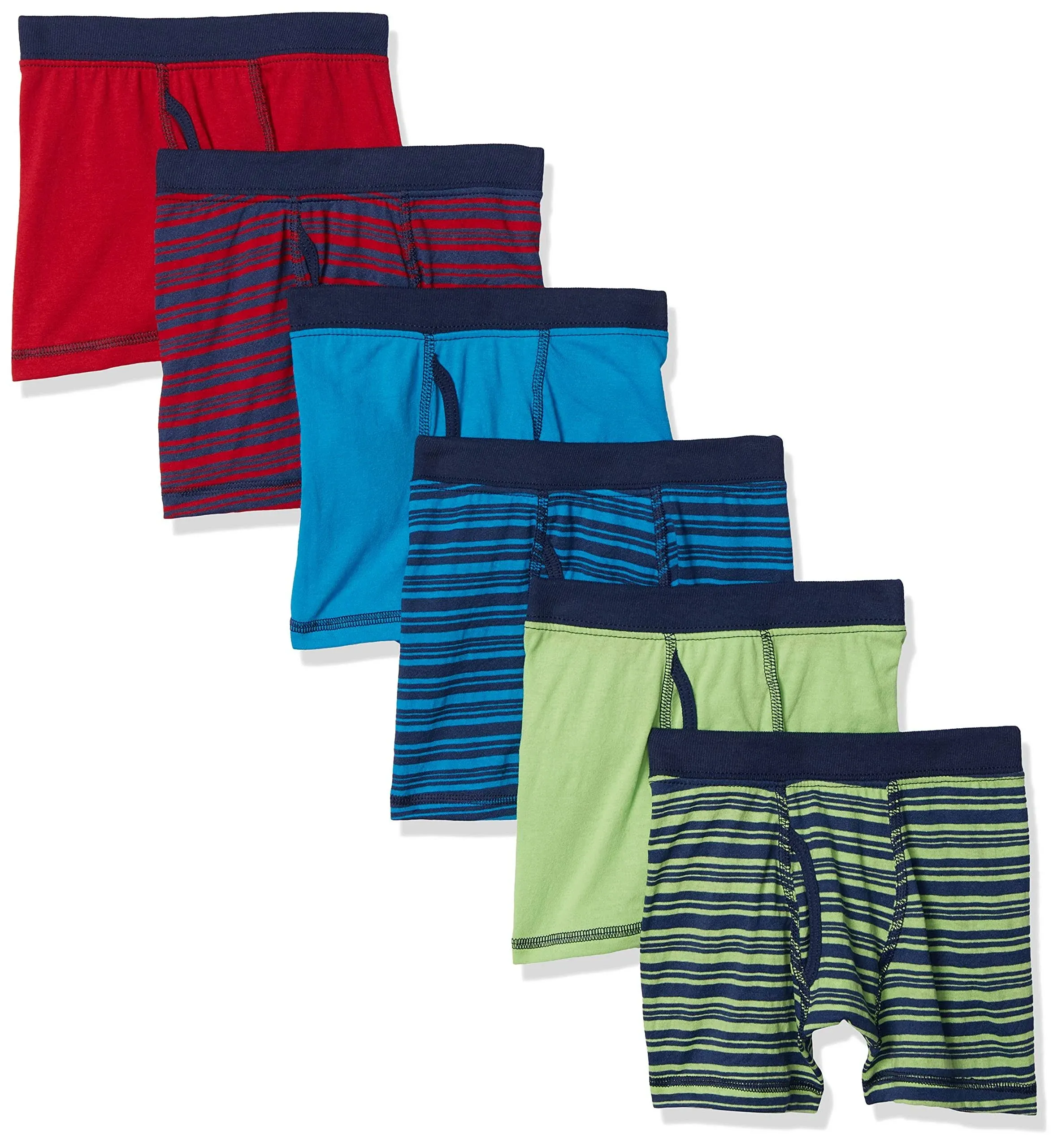 Hanes Boys' Toddler Boxer Brief (Assorted Prints & Solids) Men's Underwear