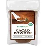 Cacao Powder (80 Ounces / 5 Pounds) | Cocoa Chocolate Substitute | Certified Org