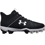 Under Armour Boys' Leadoff Mid Junior Rubber Molded Cleat Baseball Shoe