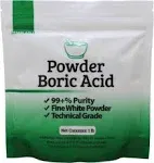 Duda Energy borp1 Fine Powder Boric Acid H3BO3 99 1 lb. borp1f