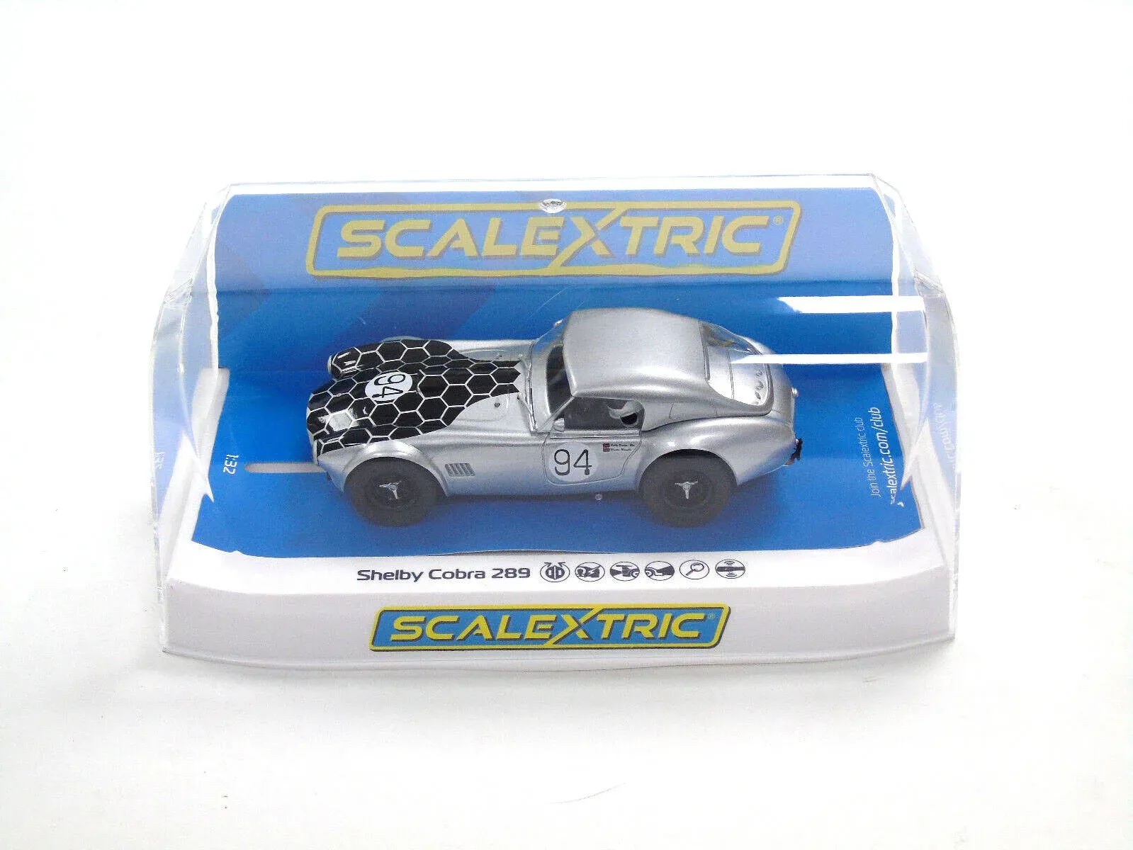 Scalextric C4417 Shelby Cobra 289 No. 94 - CSX2201 Snake Eyes