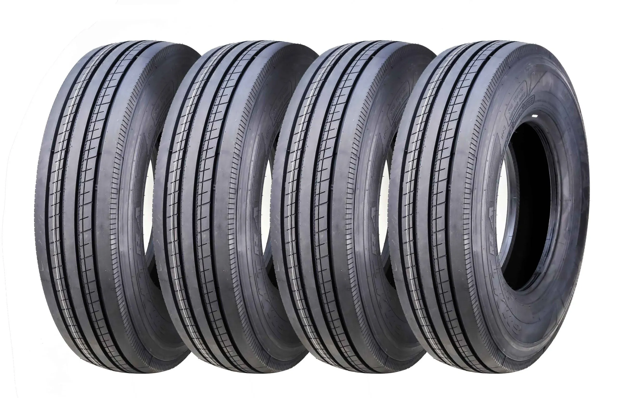 Set 4 Gremax All Steel ST235/80R16 Trailer Tire 16PR LR H 11162