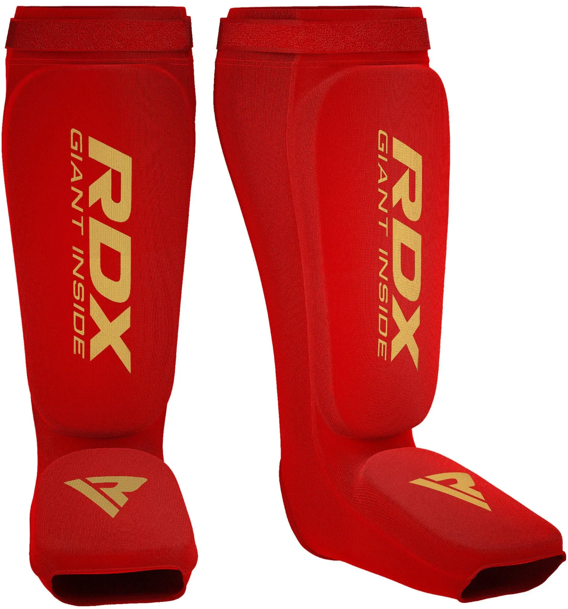 RDX SI Gel Padded Shin Guards Leg Instep Protection Pads for MMA