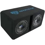 Rockville DV8K52 Dual 8&#034; K5 1600w Car Subwoofers+Ven<wbr/>ted Sub Enclosure Box/2 Ohm