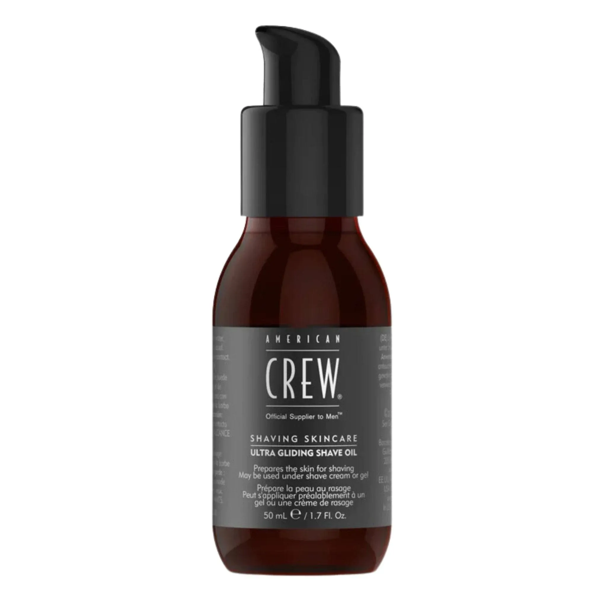 AMERICAN CREW Ultra Gliding Shave Oil, 1.7 Ounce